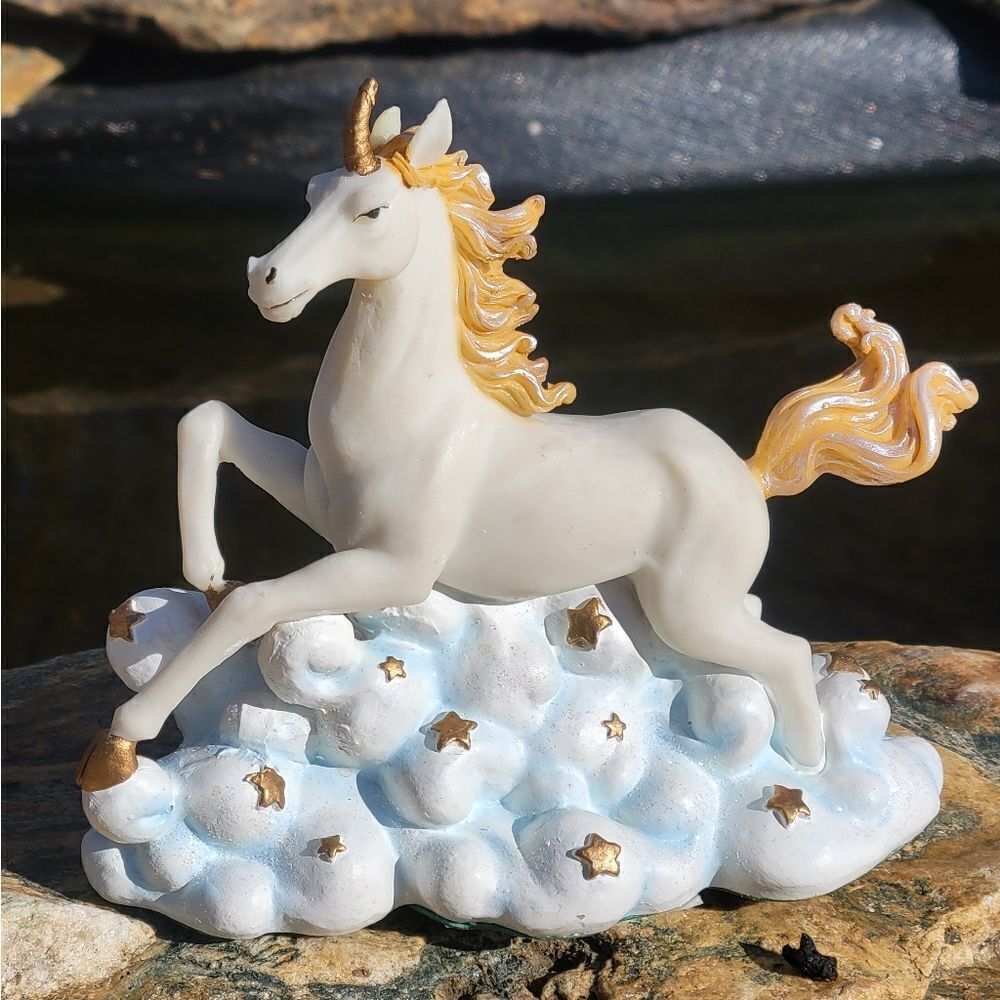 Handpainted Unicorn Figurine‎